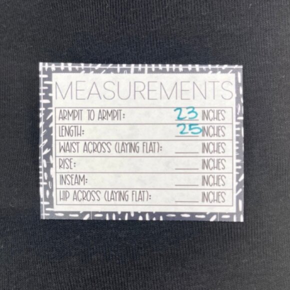 LANE BRYANT | NWOT Black Cotton Blend Ruffle Sleeve Crewneck Tee | Size 18/20 - Picture 9 of 10